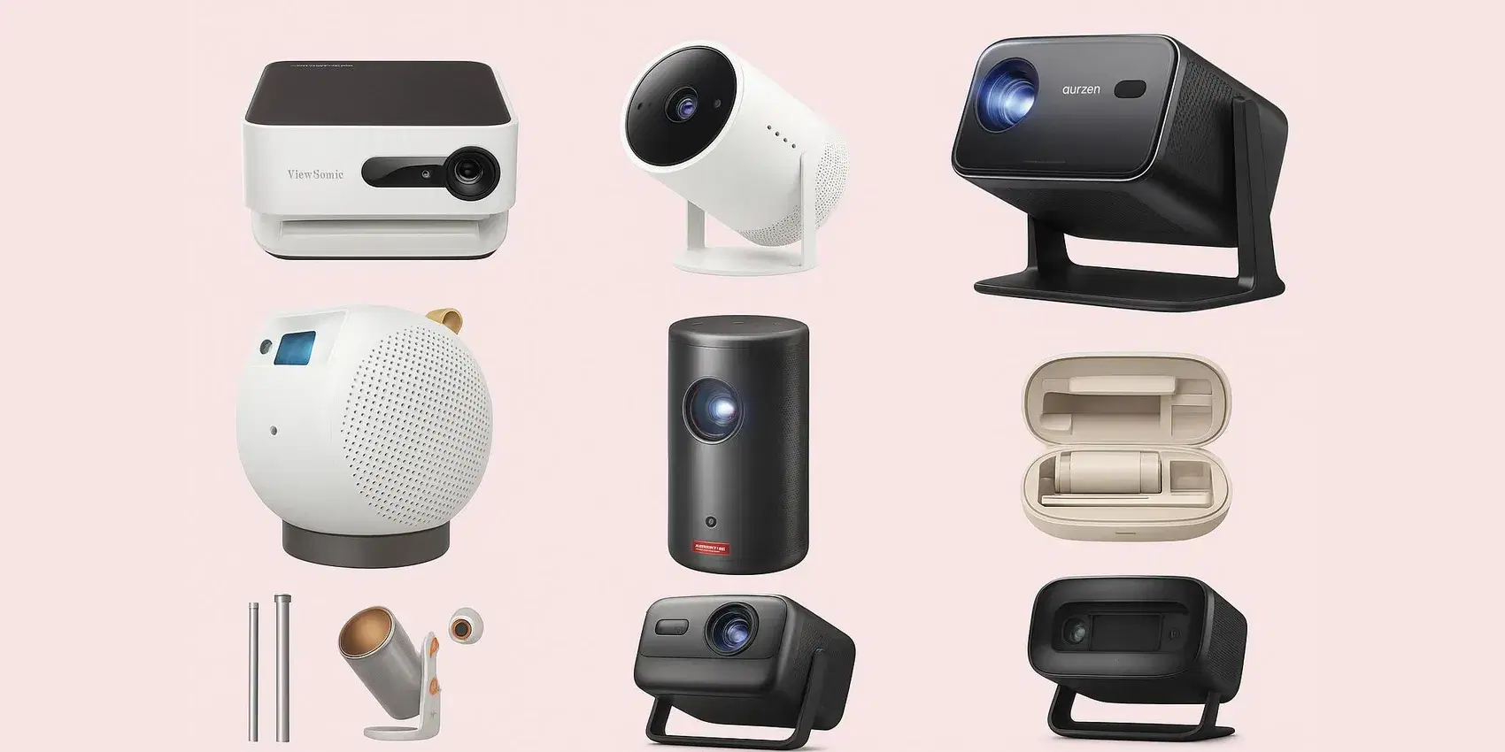 Portable mini projectors for dorm rooms & travel 2026