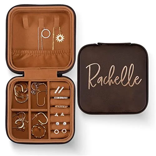 11. Etsy Personalized Leather Jewelry Box