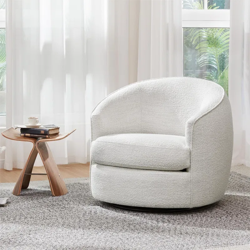 14. Wayfair Midcentury Modern Accent Chair (Upholstered)