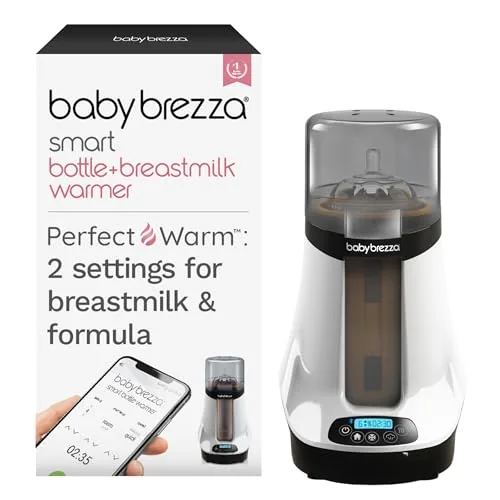 5. Baby Brezza Smart Bottle Warmer (Bluetooth Connected)