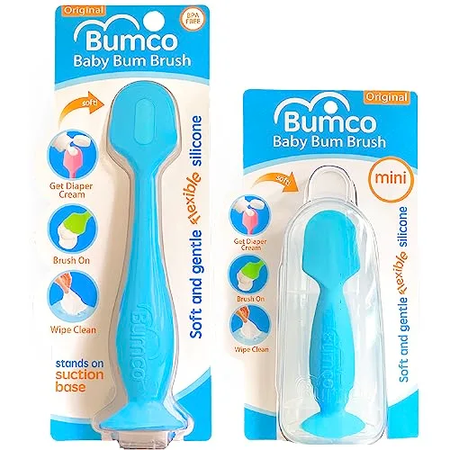 6. Bumco Baby Bum Brush + Mini Diaper Cream Spatula with Case