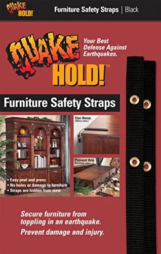 8. QuakeHOLD! Furniture Securing Straps