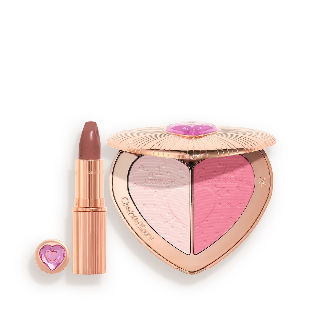 16. Charlotte Tilbury Pillow Talk Beauty Soulmates Palette Gift Set