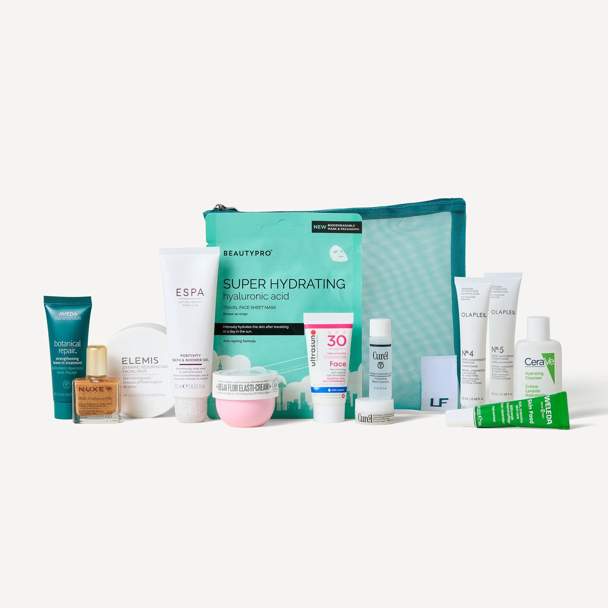 5. LOOKFANTASTIC Travel Skincare & Makeup Minis Box