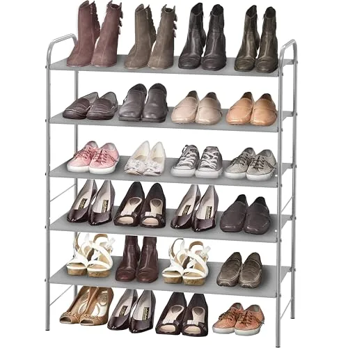2. Simple Houseware 5-Tier Shoe Rack Organizer