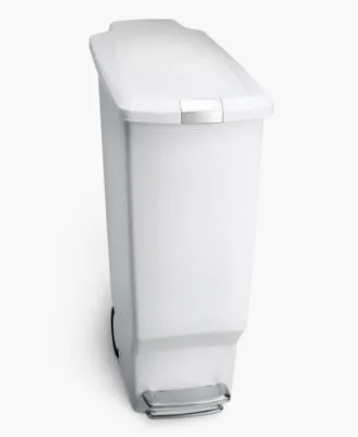 20. Simplehuman 8L Slim Rectangular Step Trash Can