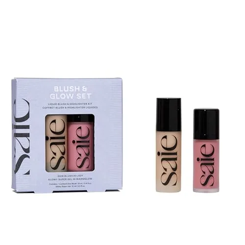 9. Saie Glowy Super Gel Lightweight Dewy Highlighter