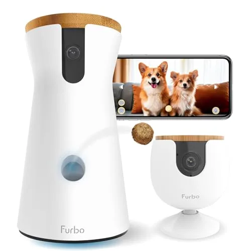 1. Furbo 360° Dog Camera + Nanny (Furbo Dog Camera)