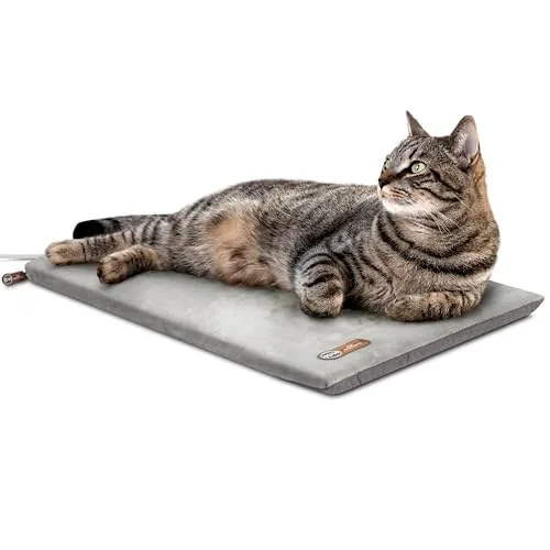 17. K&H Pet Products Thermo-Kitty Mat Heated Cat Bed