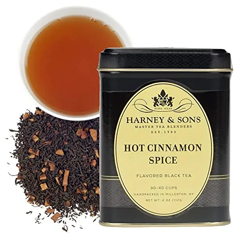 18. Harney & Sons Hot Cinnamon Spice Loose Leaf Tea Tin (20 sachets)