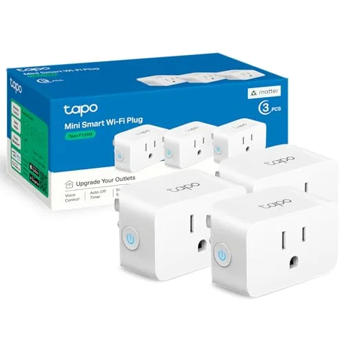 18. TP-Link Tapo P125M Mini Smart Wi-Fi Plug (Matter)