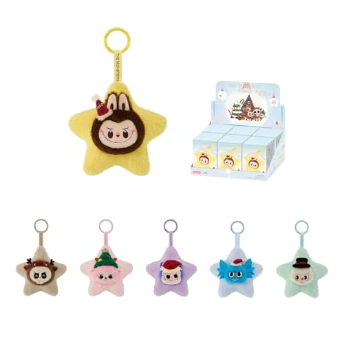 7. POP MART THE MONSTERS Classic Series Sparkly Plush Pendant Blind Box