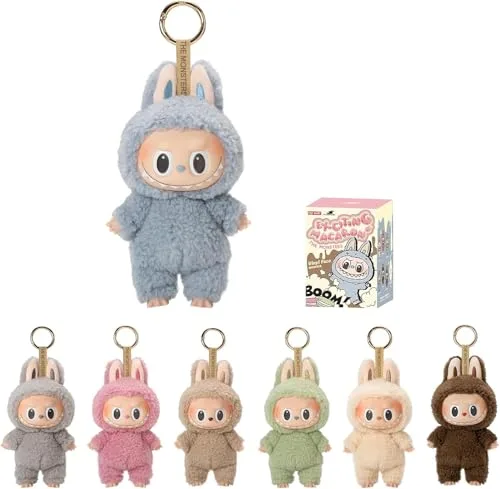 1. POP MART THE MONSTERS Exciting Macaron Series Vinyl Plush Pendant Blind Box
