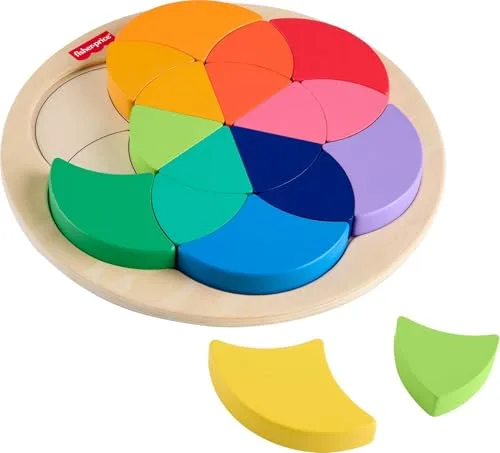 15. Haba Color Wheel Wooden Puzzle