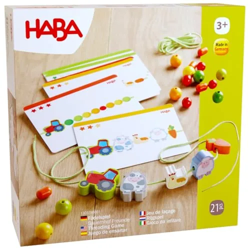 7. HABA Threading Game: My First Pearls