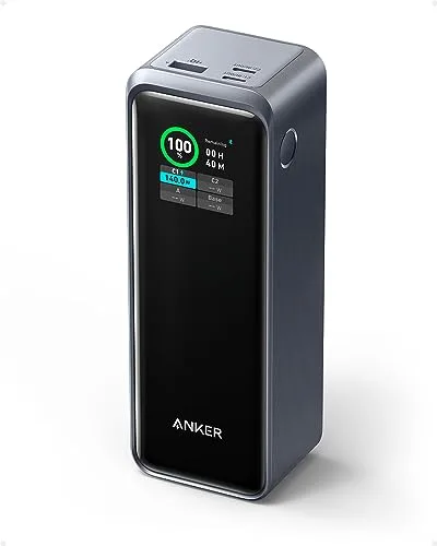 1. Anker Prime 27,650mAh Power Bank (250W)