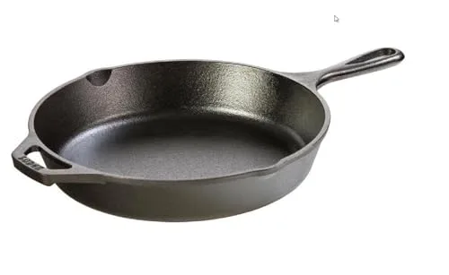 11. Lodge Cast Iron Skillet (10.25 Inch, L8SK3)
