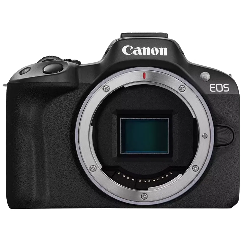 8. Canon EOS R50 (used as webcam with capture or USB tether)