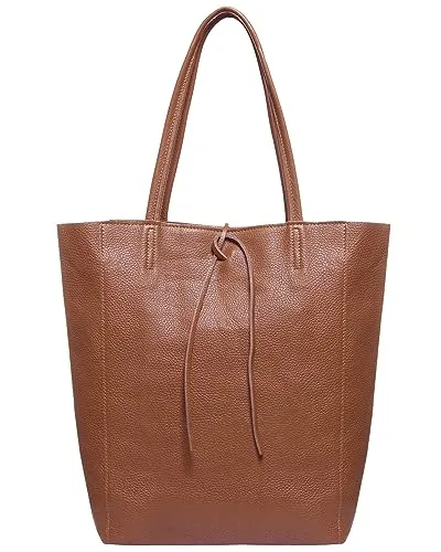 2. Quince Italian Leather Work Tote