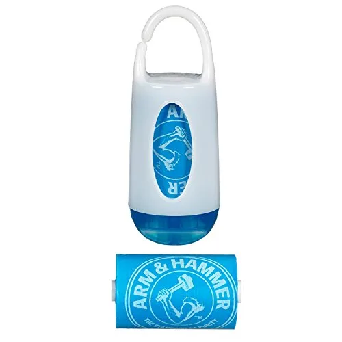 10. Munchkin Arm & Hammer Diaper Bag Dispenser (with bags)