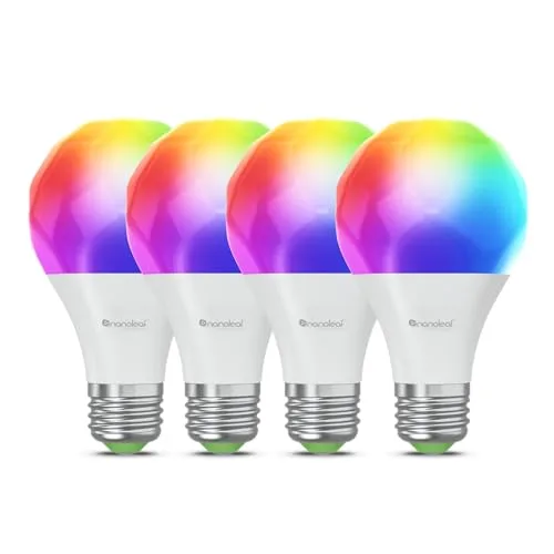 Nanoleaf Matter A19 Smart Bulb 3-Pack