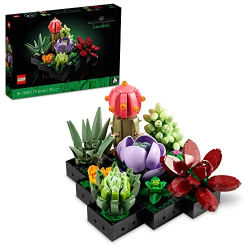 17. LEGO Icons Succulents Building Set