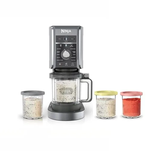 14. Ninja CREAMi Deluxe 11-in-1 Ice Cream and Frozen Treat Maker