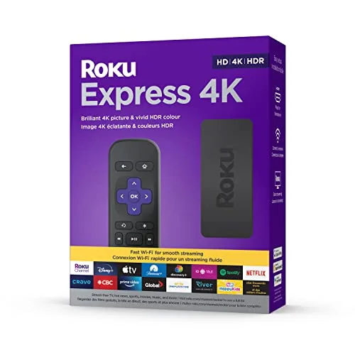 3. Roku Express 4K+ Streaming Player