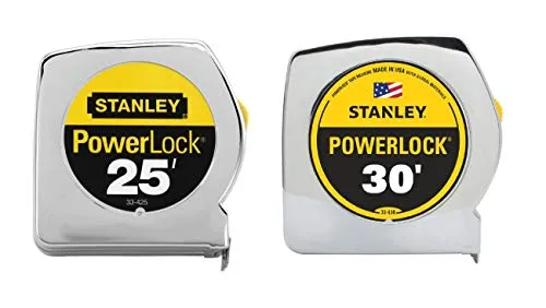 14. Stanley PowerLock 25-Foot Tape Measure