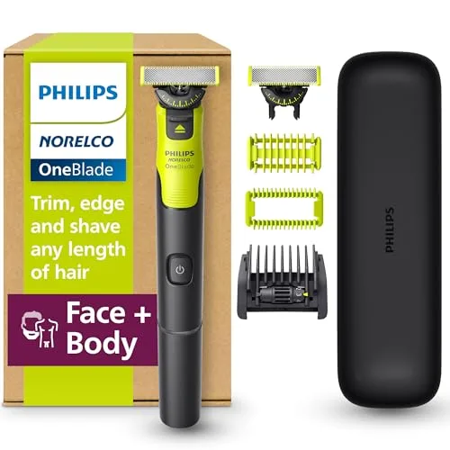 17. Philips Norelco OneBlade Hybrid Trimmer