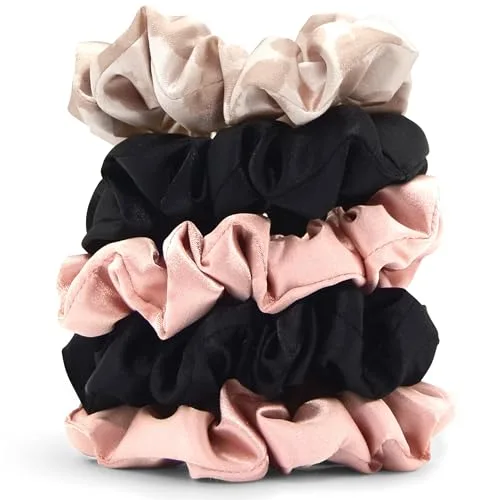 10. Kitsch Satin Sleep Scrunchies (5pc Set)