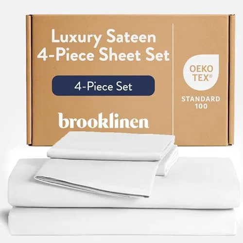 9. Brooklinen Luxe Sateen Core Sheet Set