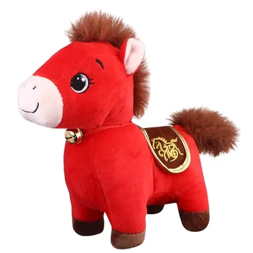 9. Jellycat Festival Horse (Lunar New Year 2026) Plush