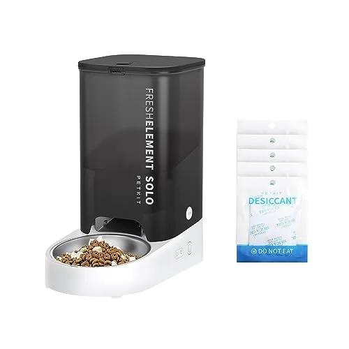 4. Petkit Fresh Element SOLO Smart Pet Feeder (Wi‑Fi)