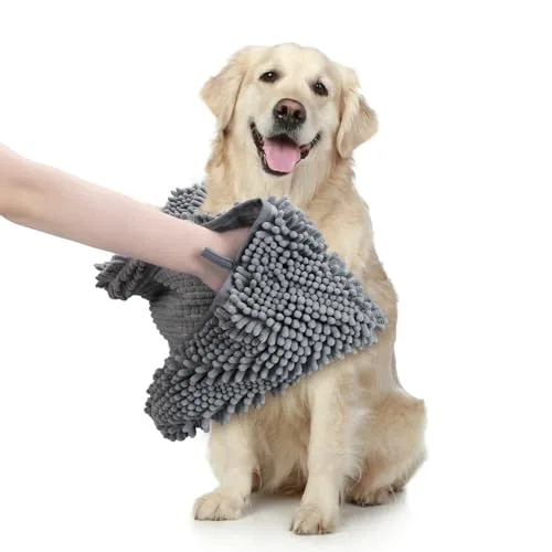 18. Walmart Mainstays Large Microfiber Pet Towel (Quick‑Dry Pet Towel)