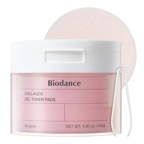 1. Biodance Collagen Gel Toner Pads