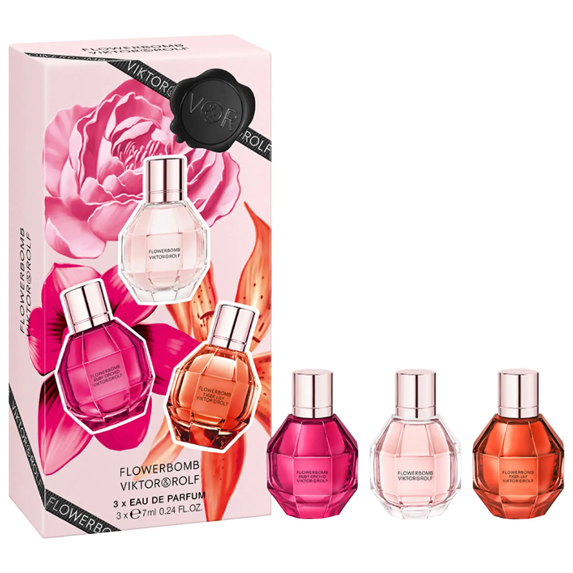 18. Viktor&Rolf Flowerbomb EDP Discovery Trio