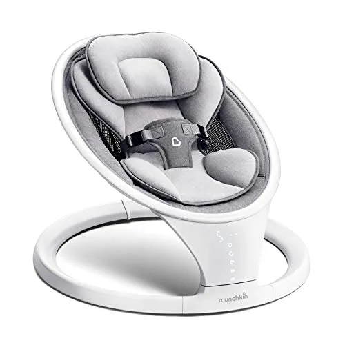 16. Munchkin Bluetooth Enabled Lightweight Baby Swing