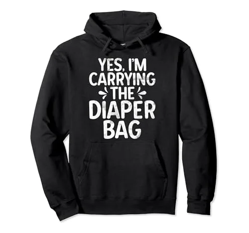 19. The Dad Hoodie Diaper Bag Hoodie