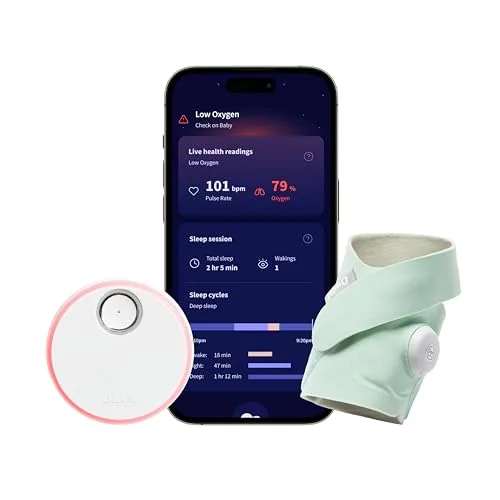 12. Owlet Dream Sock Smart Wearable Baby Monitor