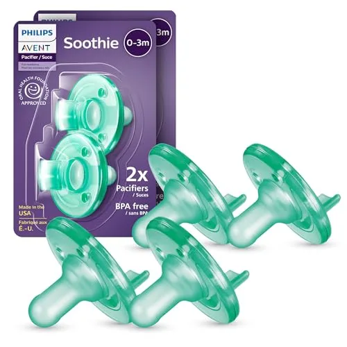 20. Philips Avent Soothie Pacifier (0-3 Months)