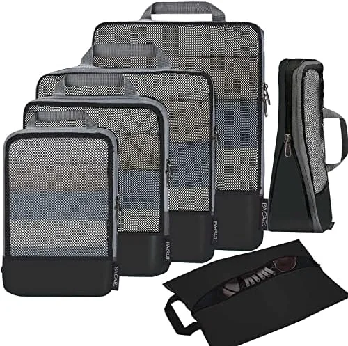 12. BAGAIL Compression Packing Cubes 6 Set