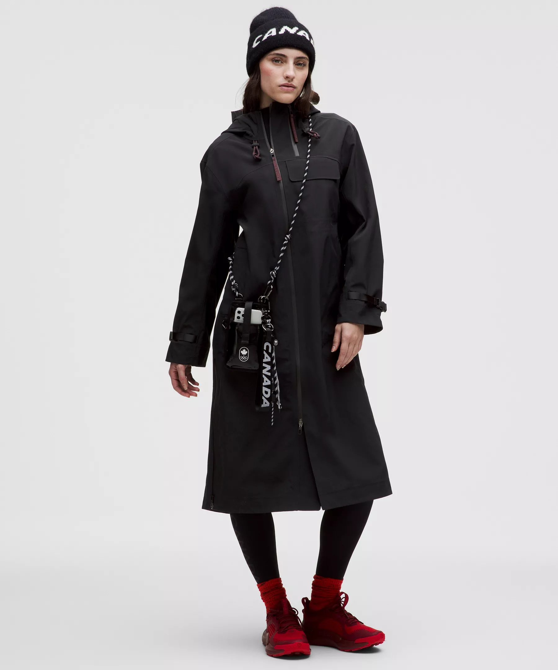 4. lululemon Team Canada Women's Waterproof Shell Jacket (COC Logo)