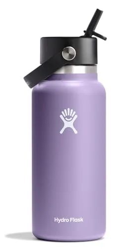 10. Hydro Flask 32 oz Wide Mouth with Flex Straw Cap