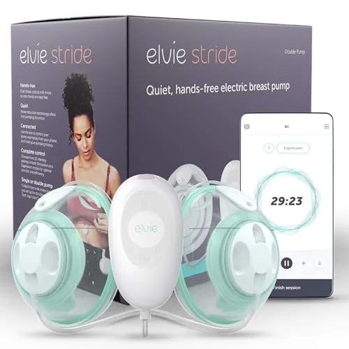 12. Elvie Stride 2 Wearable Breast Pump