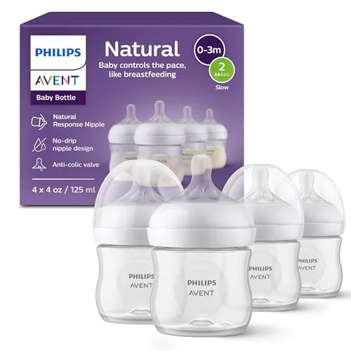 8. Philips Avent Natural Response Baby Bottle
