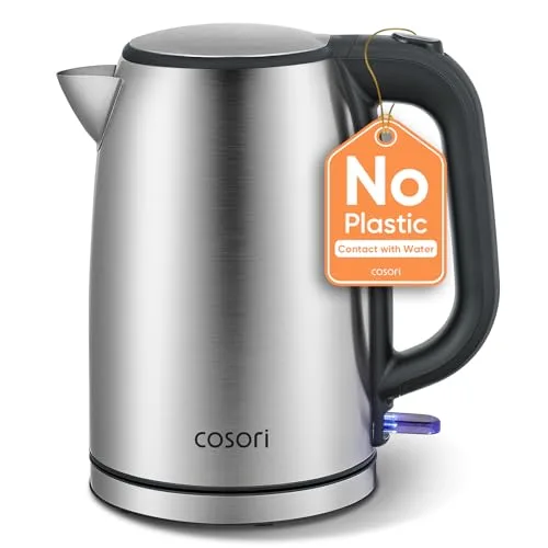 4. Cosori Electric Kettle (stainless steel, 1.7L)