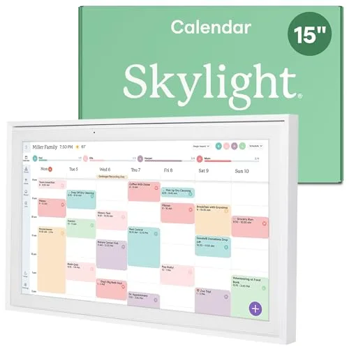 10. Skylight Calendar (15-inch)