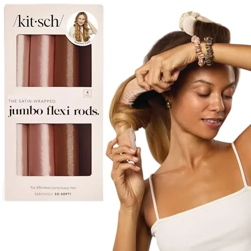 Kitsch Satin Heatless Curling Set