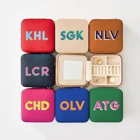 14. Mark & Graham Small Travel Jewelry Case